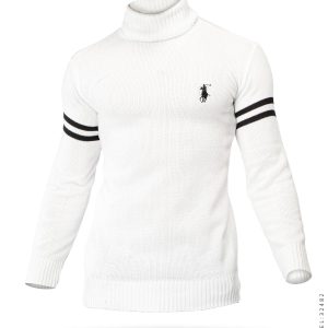 پلیور بافت مردانه یقه اسکی Polo مدل 32482