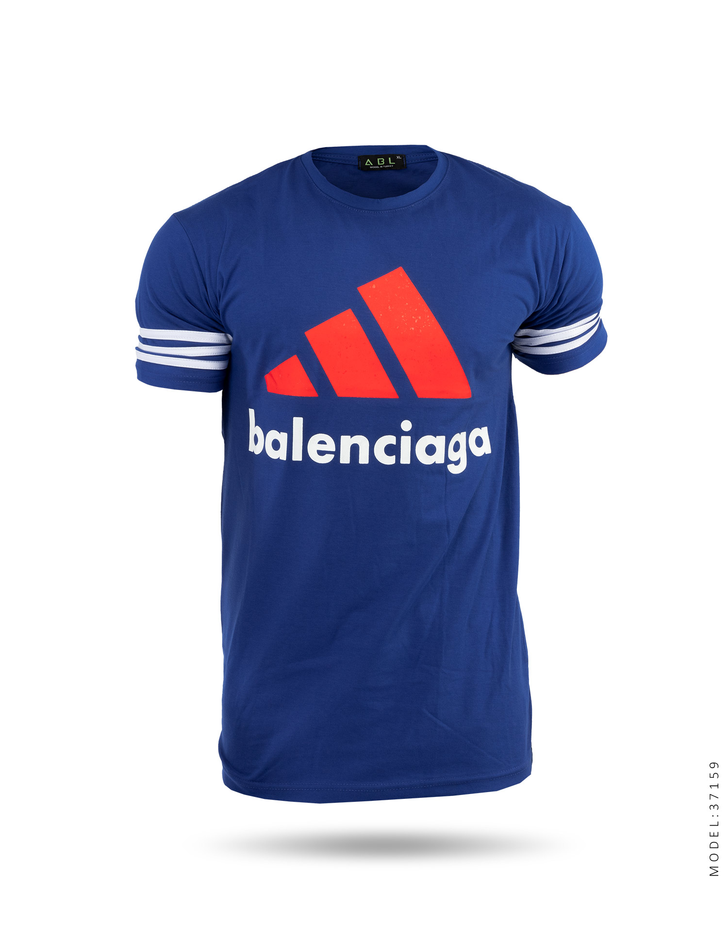 تیشرت لانگ طرح چاپی اسپرت Adidas مدل 37159
