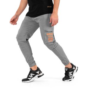 شلوار اسلش مردانه طوسی نیل شش جیب مدل 42150