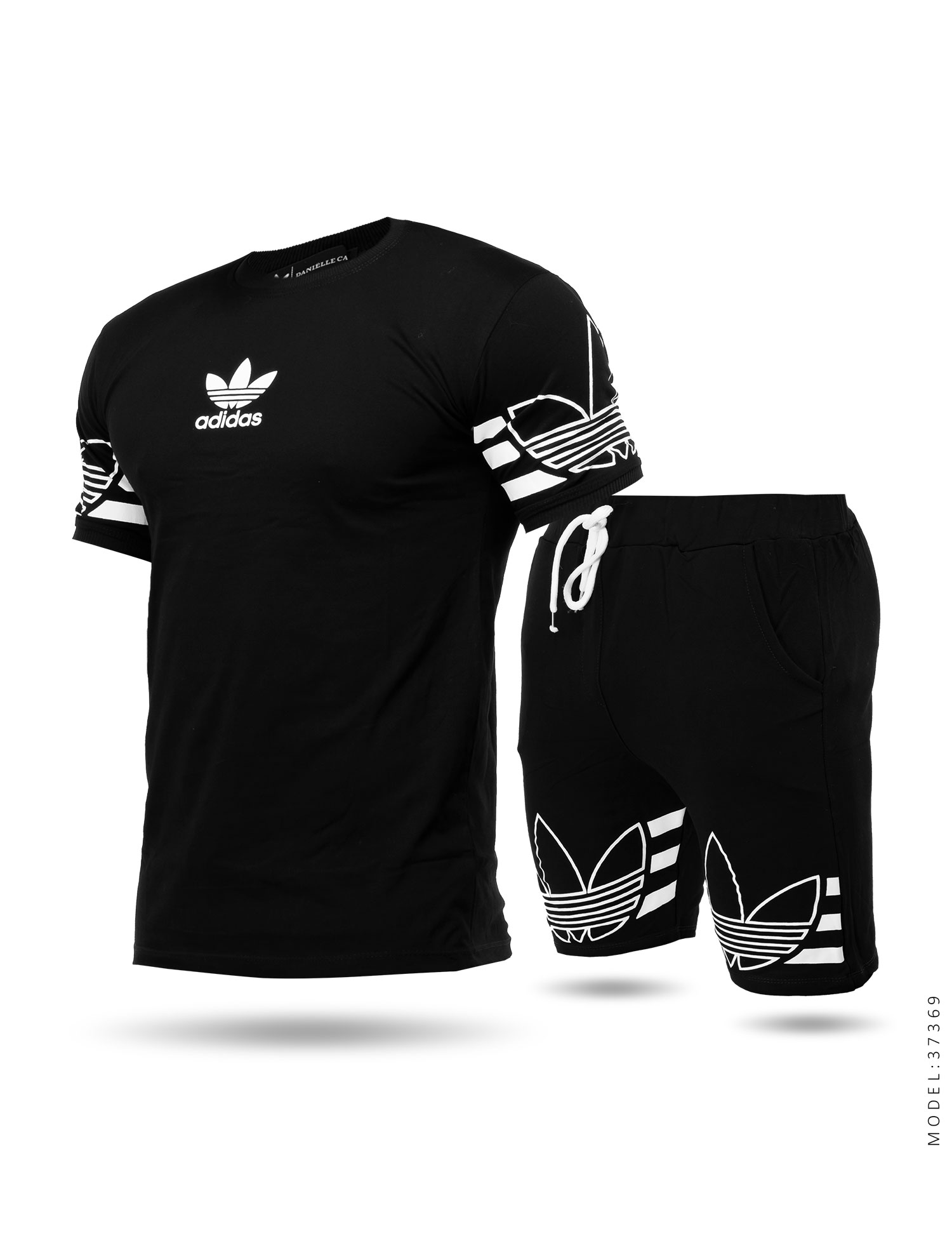 ست تیشرت شلوارک مردانه Adidas مدل 37369