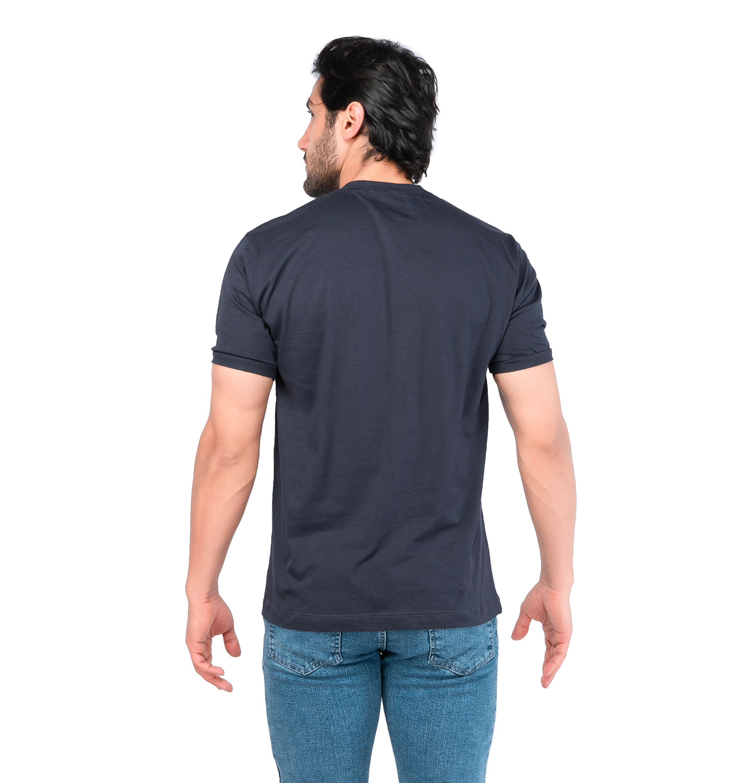 تیشرت Nike یقه گرد مردانه پنبه ساده مدل 44723