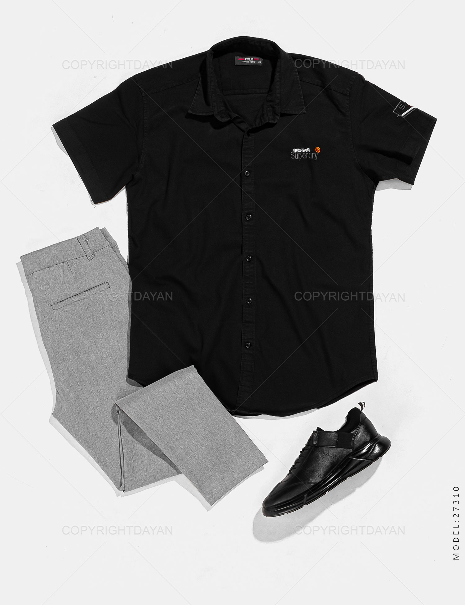 پیراهن مردانه Superdry مدل 27310