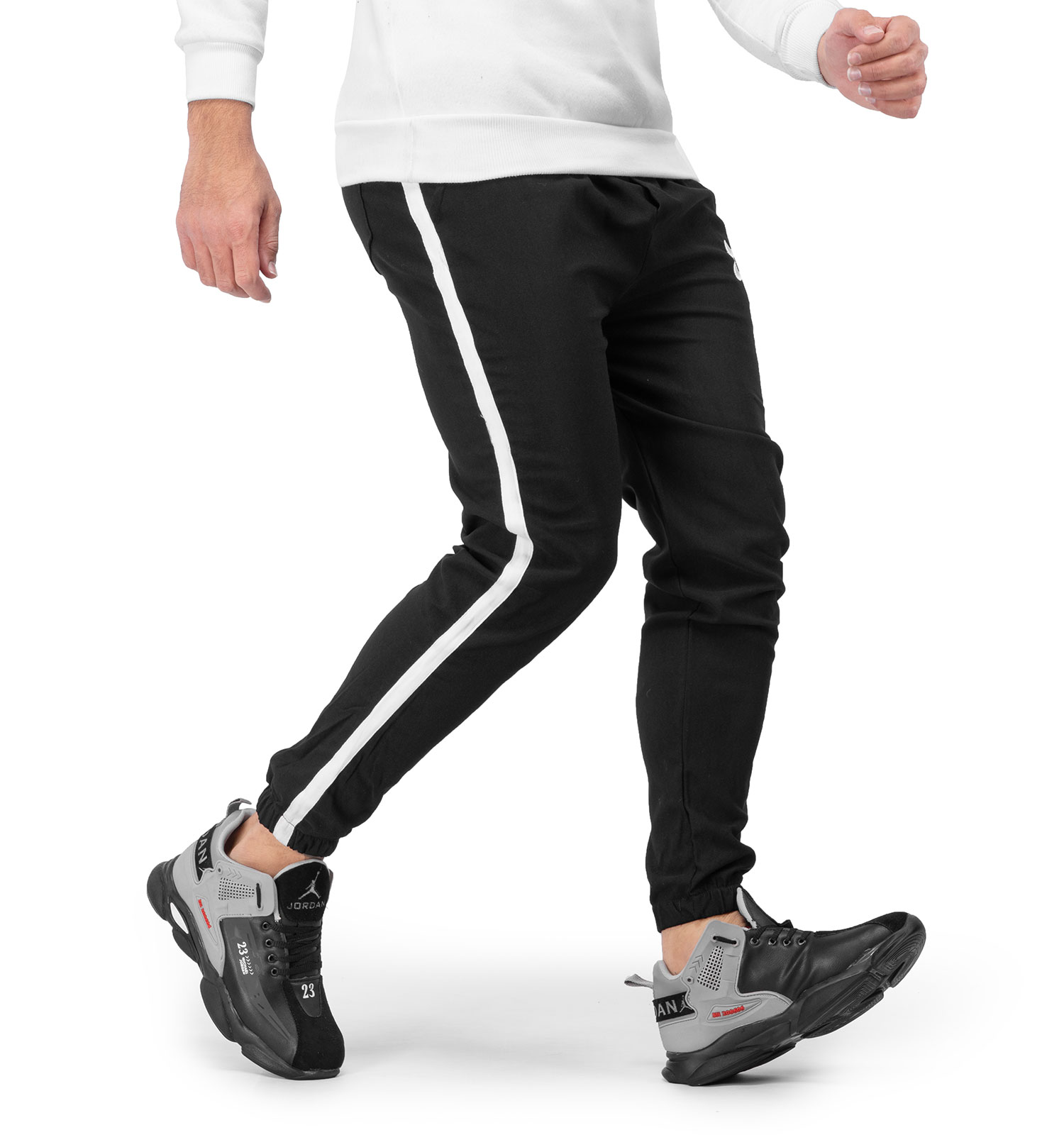 شلوار اسلش مردانه مشکی راحتی Nike مدل 39968
