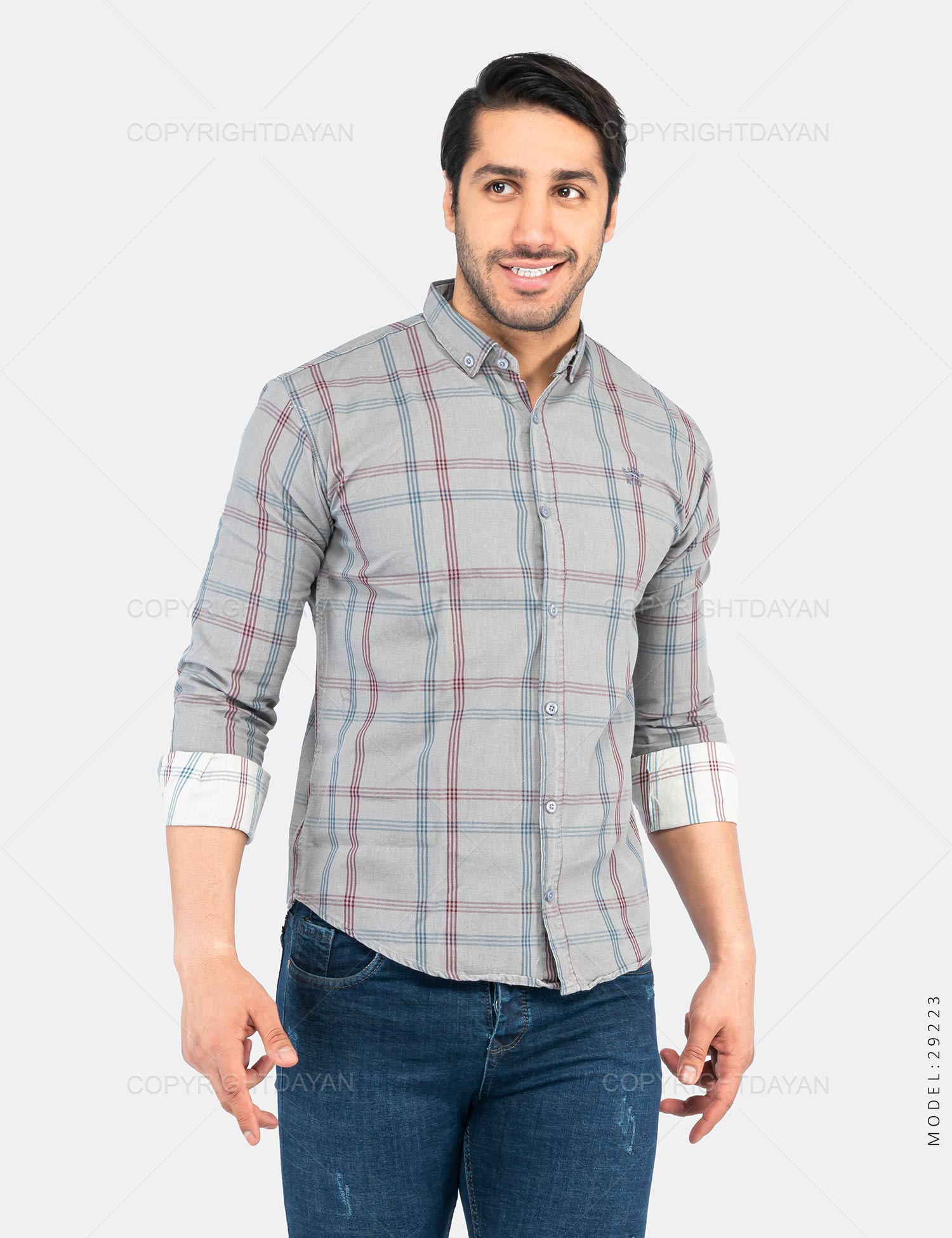 پیراهن مردانه King مدل 29223