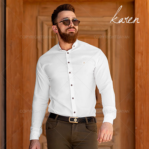 پیراهن مردانه Karen مدل T 9545