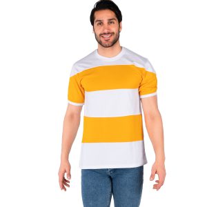 تیشرت یقه گرد مردانه راه راه مدل 43843