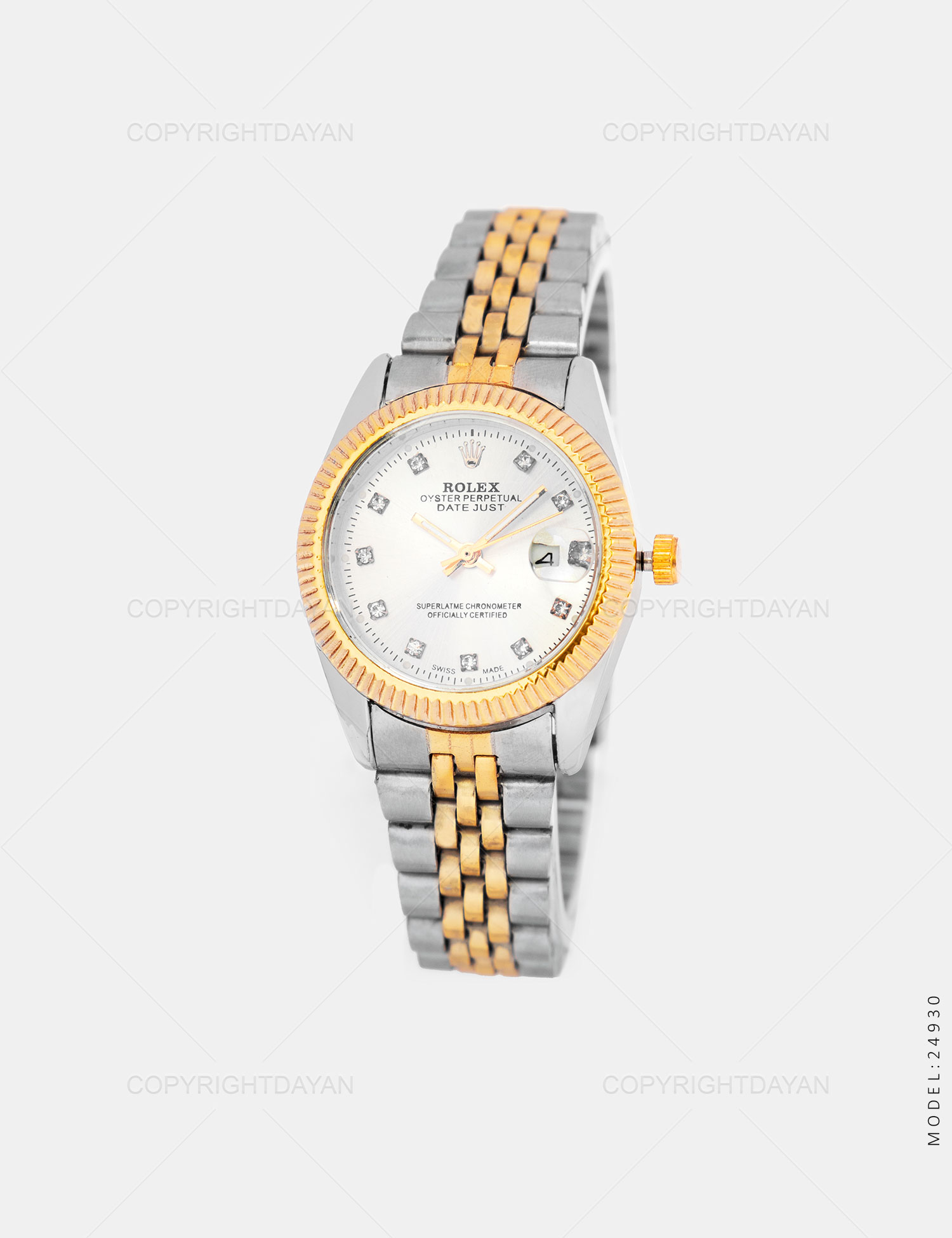 ساعت مچی عقربه ای زنانه Rolex مدل 24930