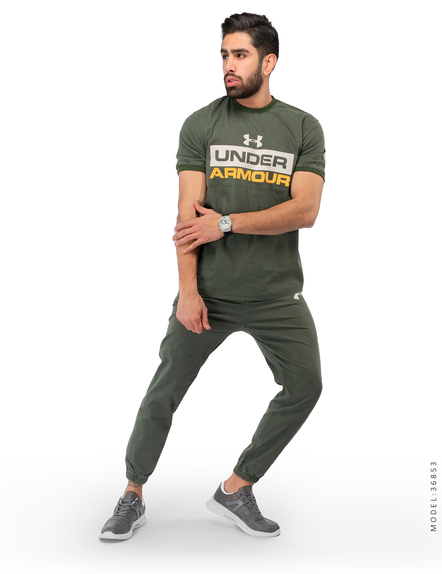 ست تیشرت شلوار اسپرت کتان Under Armour مدل 36853