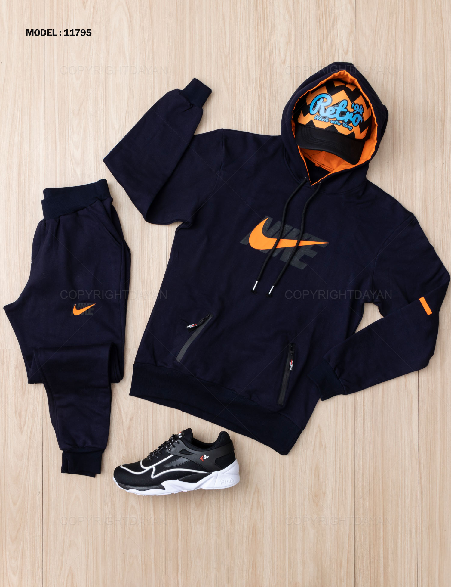 ست سویشرت شلوار مردانه Nike مدل 11795