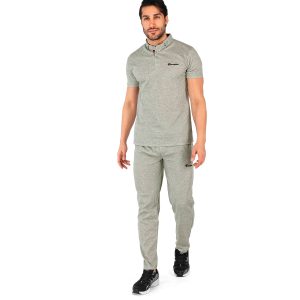 ست تیشرت شلوار مردانه آستین کوتاه ساده یقه گرد مدل 43662