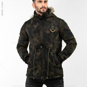 کاپشن مردانه ارتشی مدل 17607