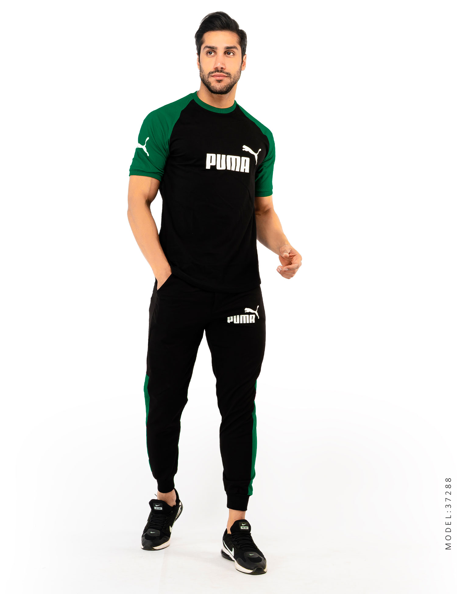 ست تیشرت شلوار مردانه Puma مدل 37288