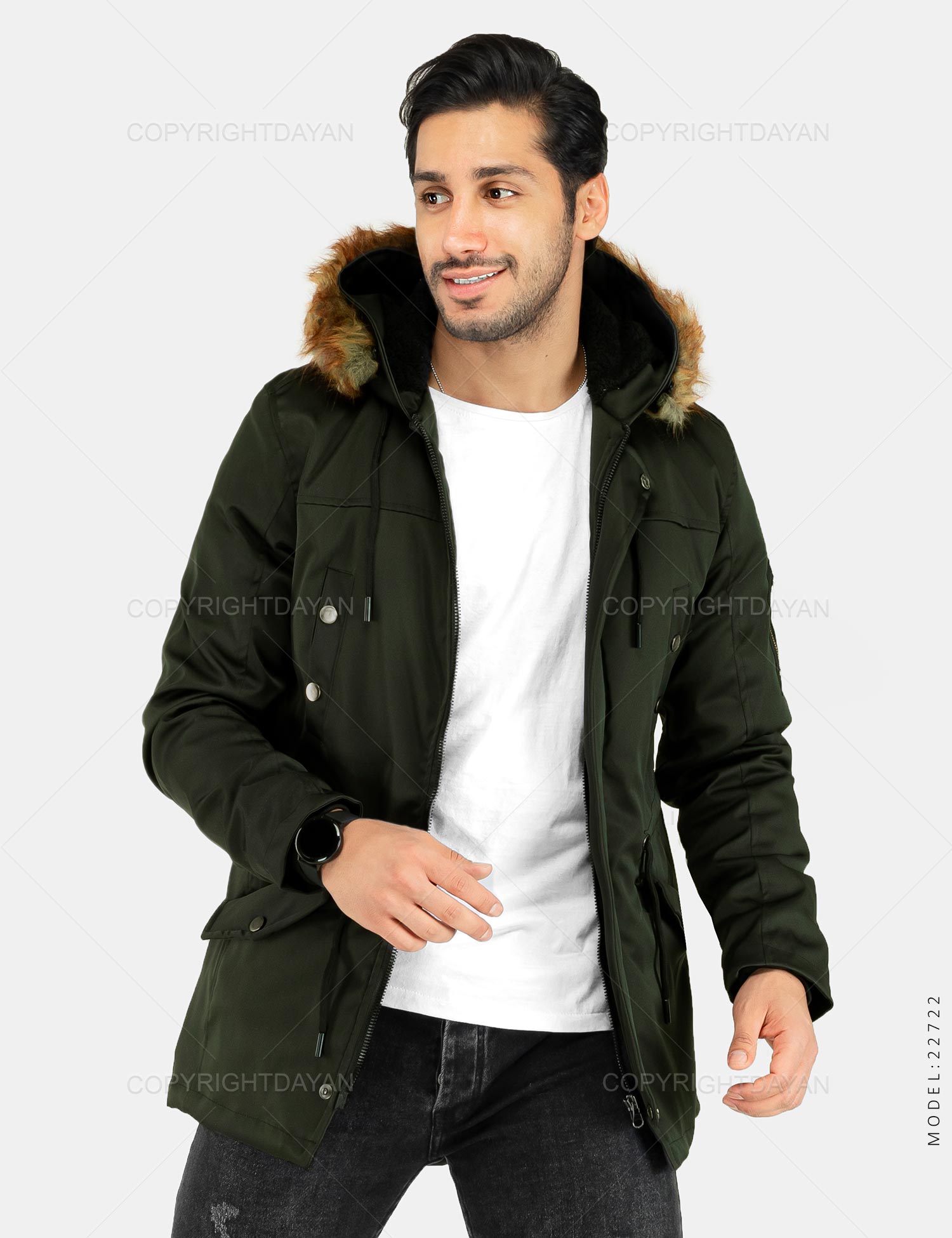 کاپشن مردانه Carlo مدل 22722
