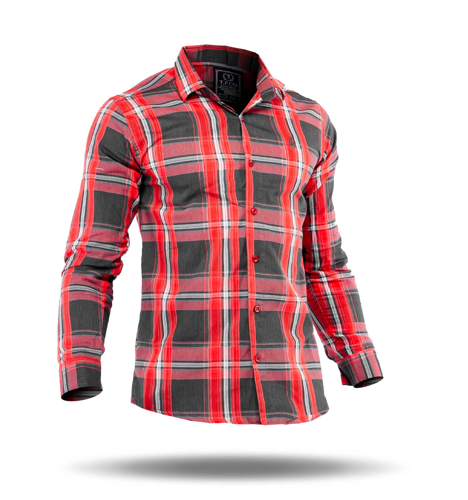 پیراهن چهارخانه مردانه Polo مدل 35264