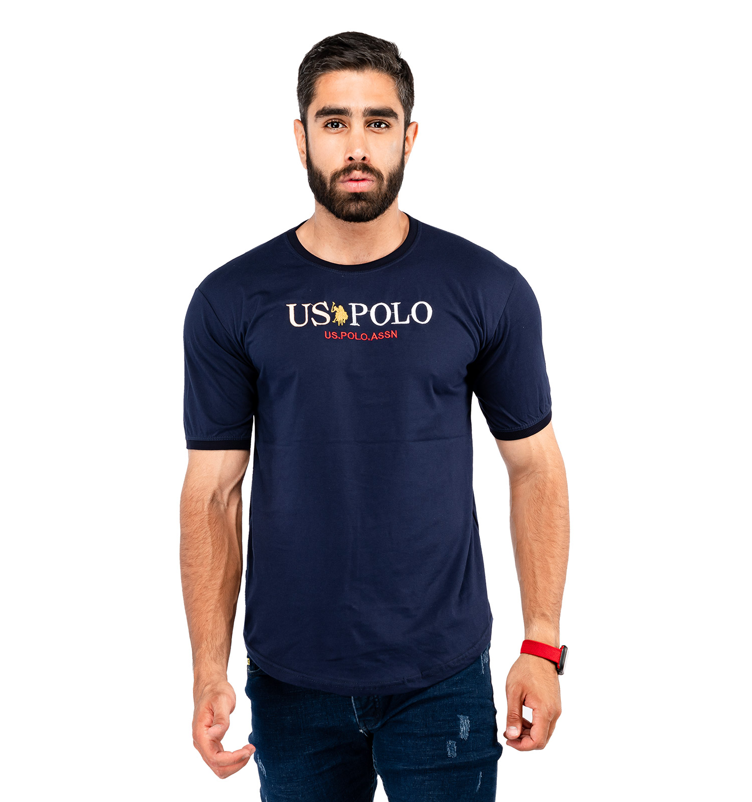 تیشرت مردانه یقه گرد Polo مدل 38377
