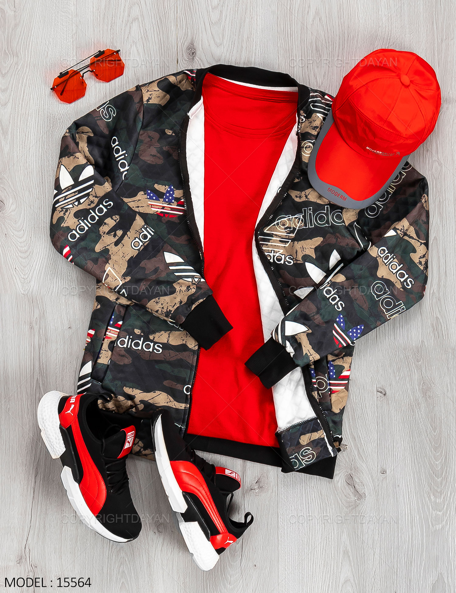 سویشرت مردانه Adidas مدل 15564