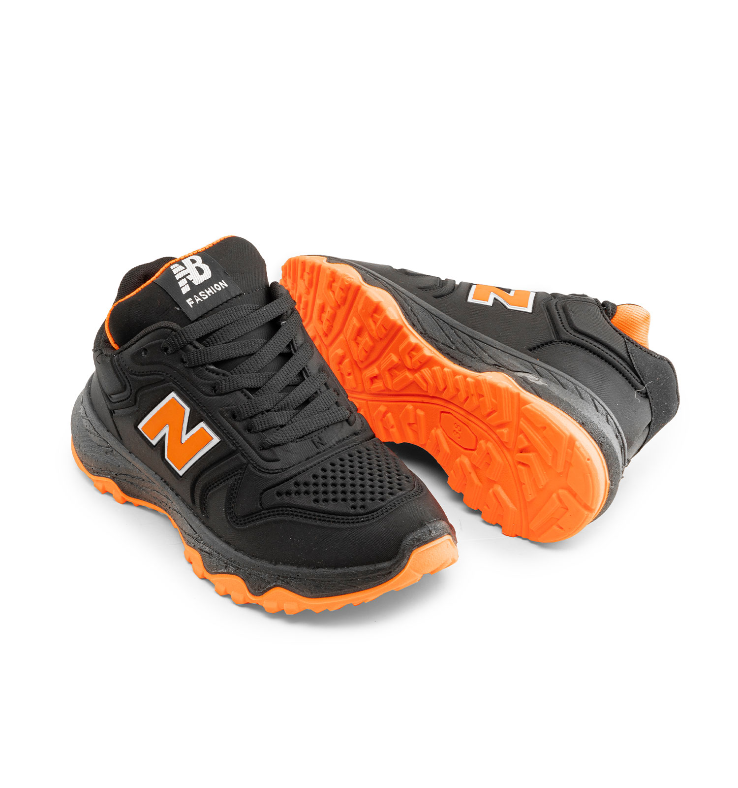 کفش اسپرت New Balance زنانه مشکی بندی مدل 45556