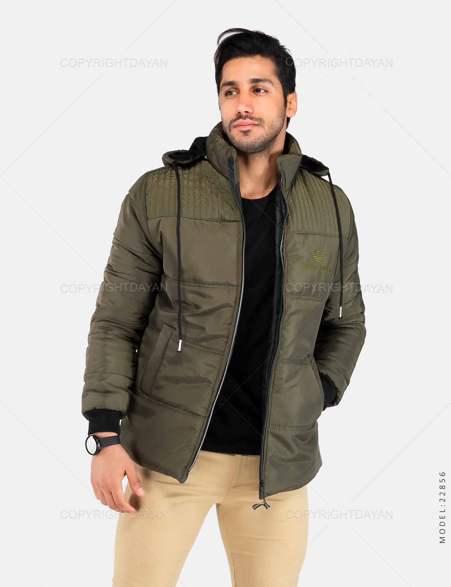 کاپشن مردانه Giorgio Armani مدل 22856