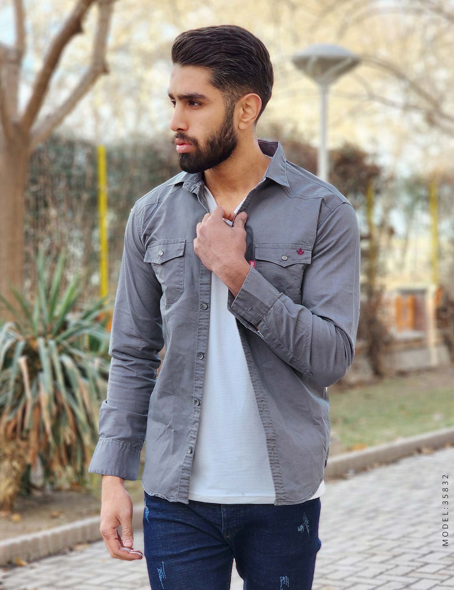 پیراهن لی مردانه Araz مدل 35832