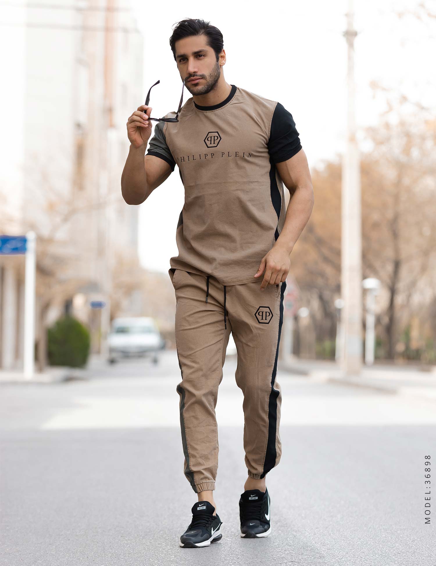 ست تیشرت شلوار اسپرت Philipp plein مدل 36898