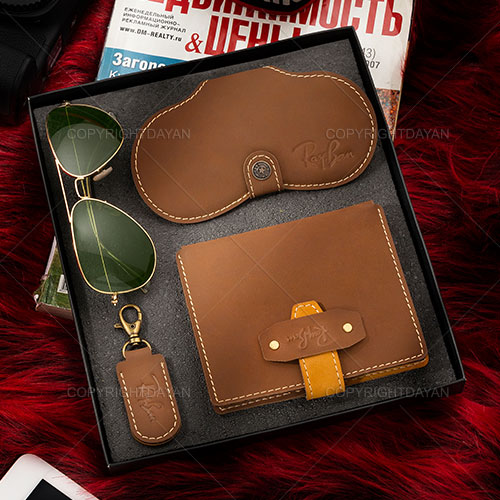 ست چرمی Ray Ban مدل N 9643