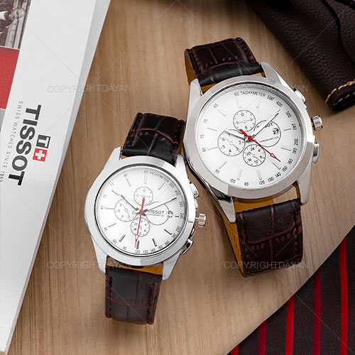 ست ساعت مچی مردانه زنانه Tissot مدل W 9264