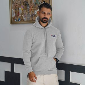 هودی مردانه فیلا طوسی مدل Pirooz