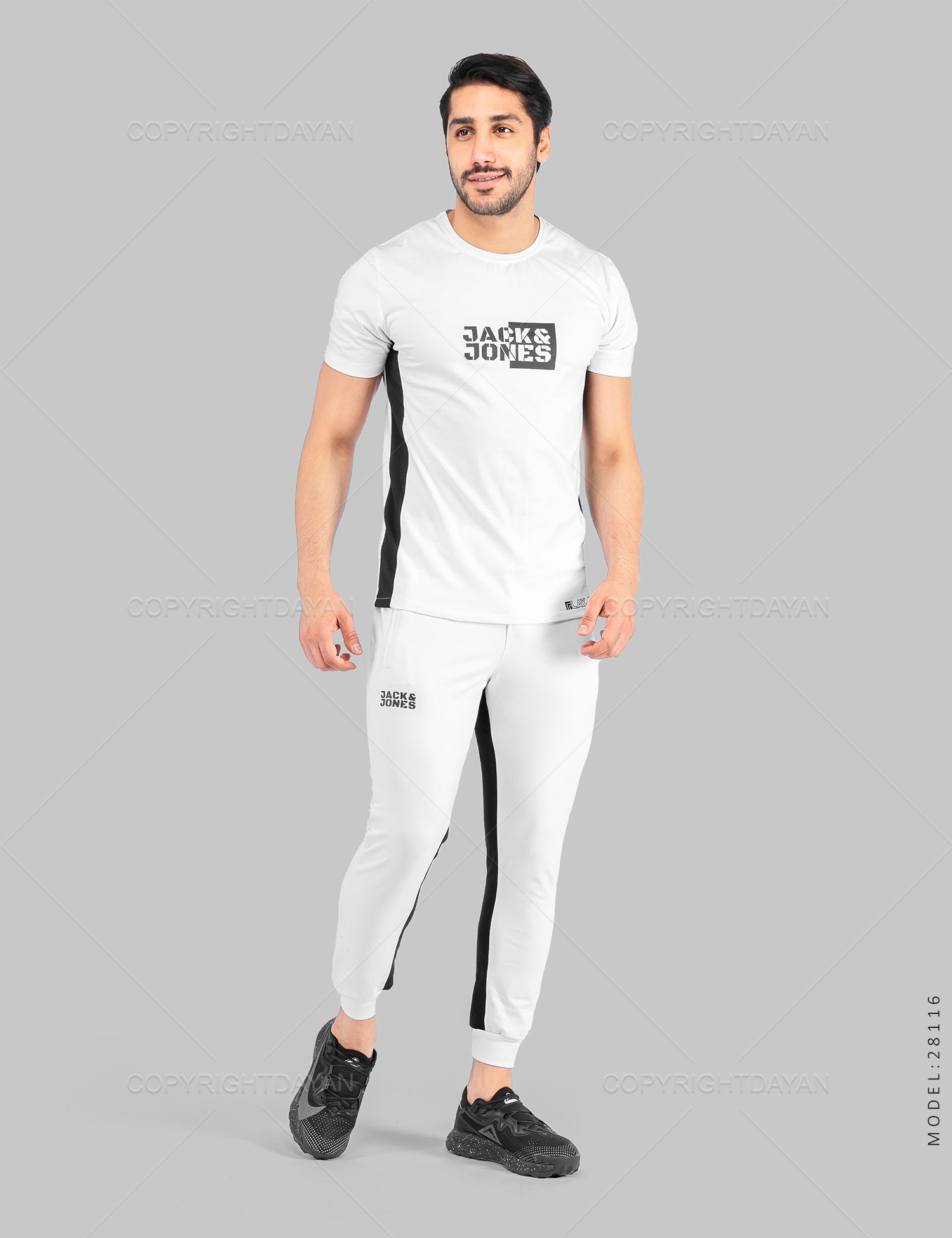 ست تیشرت شلوار مردانه Jack & Jones مدل 28116