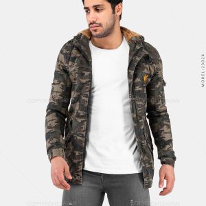 کاپشن ارتشی مردانه مدل 23024