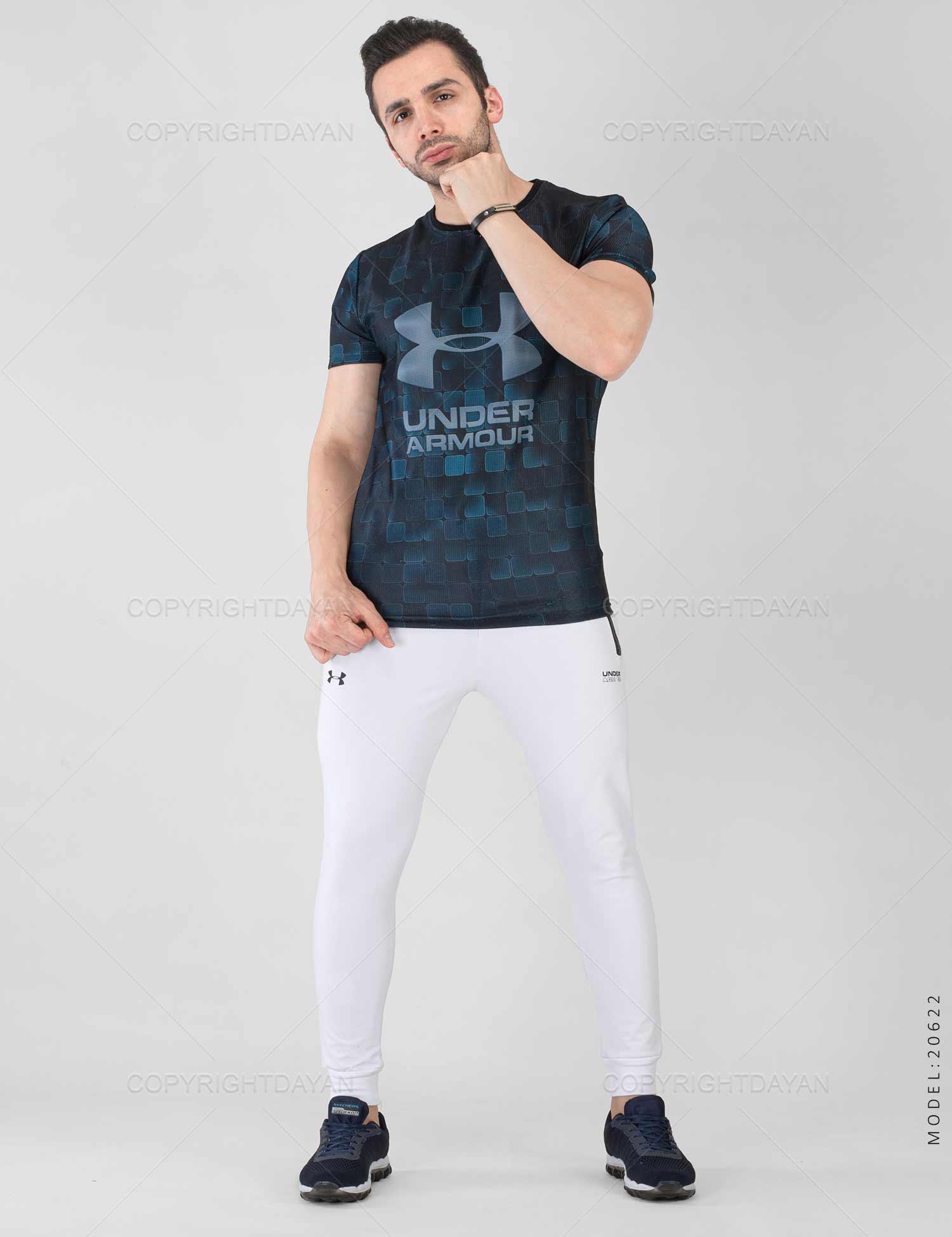 ست تیشرت شلوار مردانه Under Armour مدل 20622