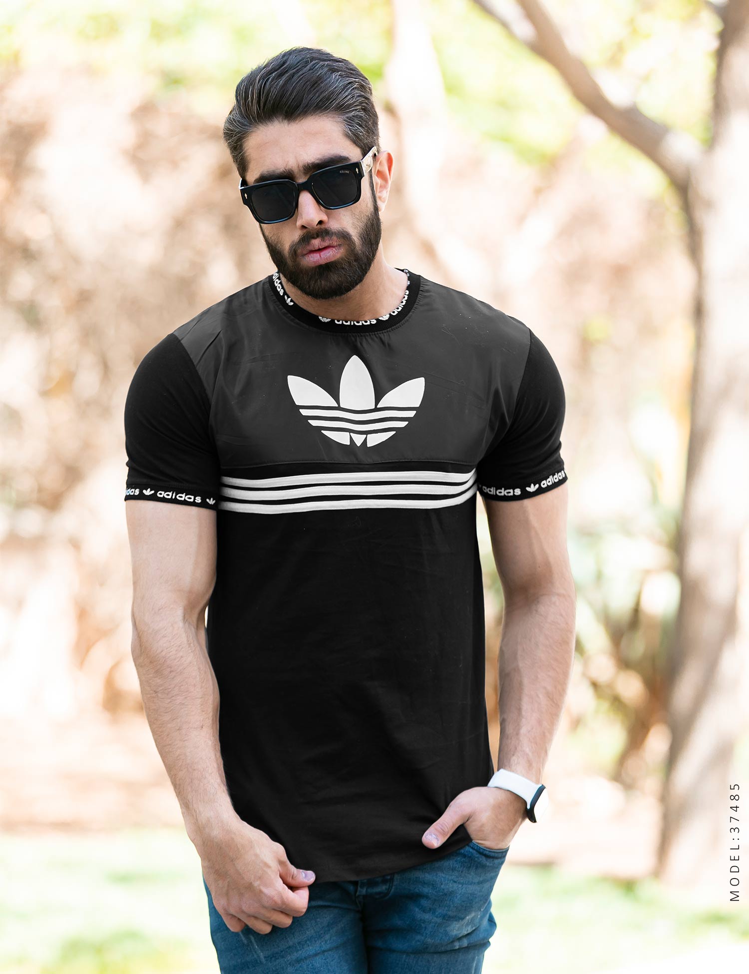 تیشرت مردانه Adidas مدل 37485