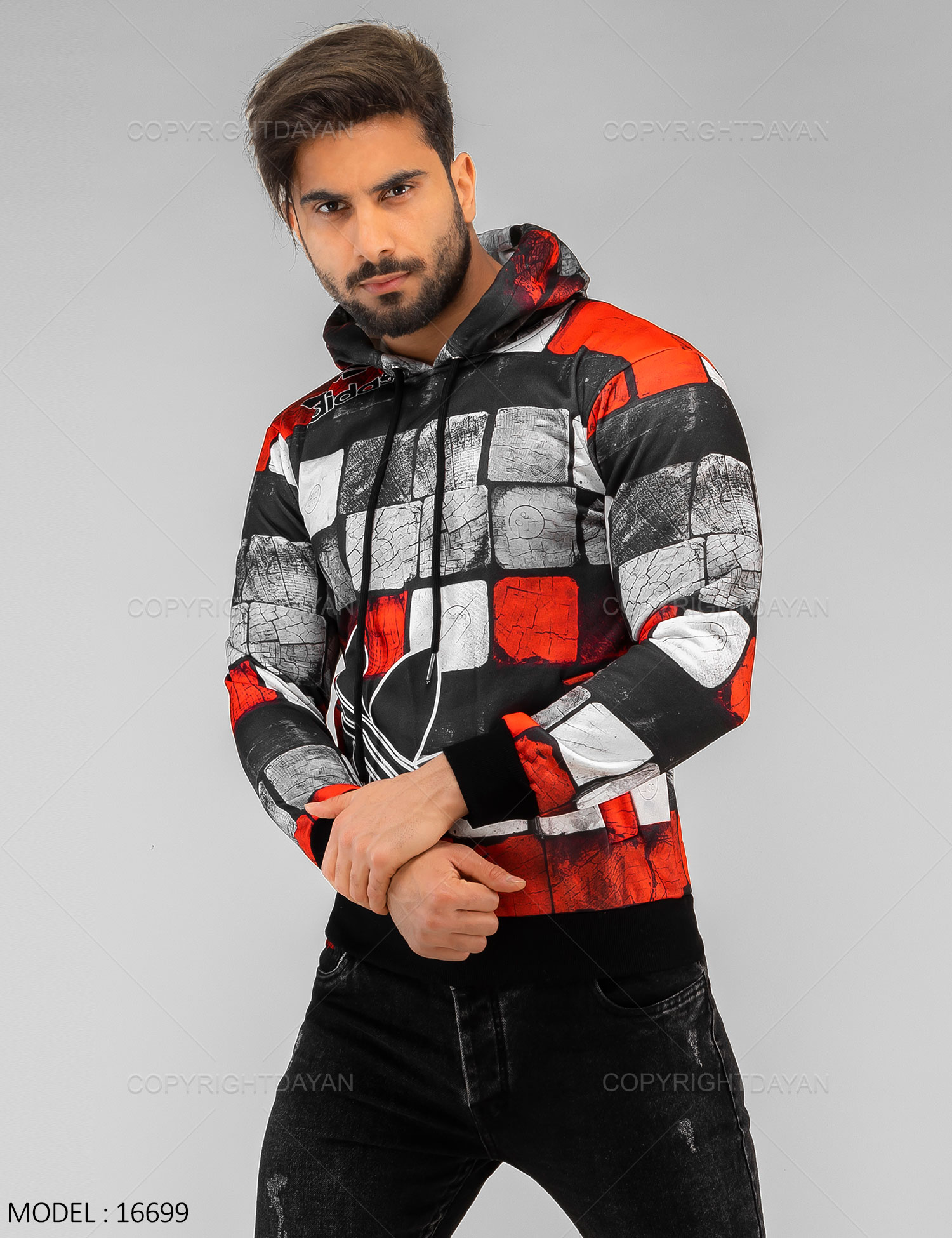 سویشرت مردانه Adidas مدل 16699