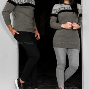ست دونفره بافت Versace مدل 15570