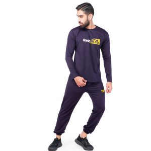 ست بلوز شلوار مردانه Reebok یقه گرد مدل 44738
