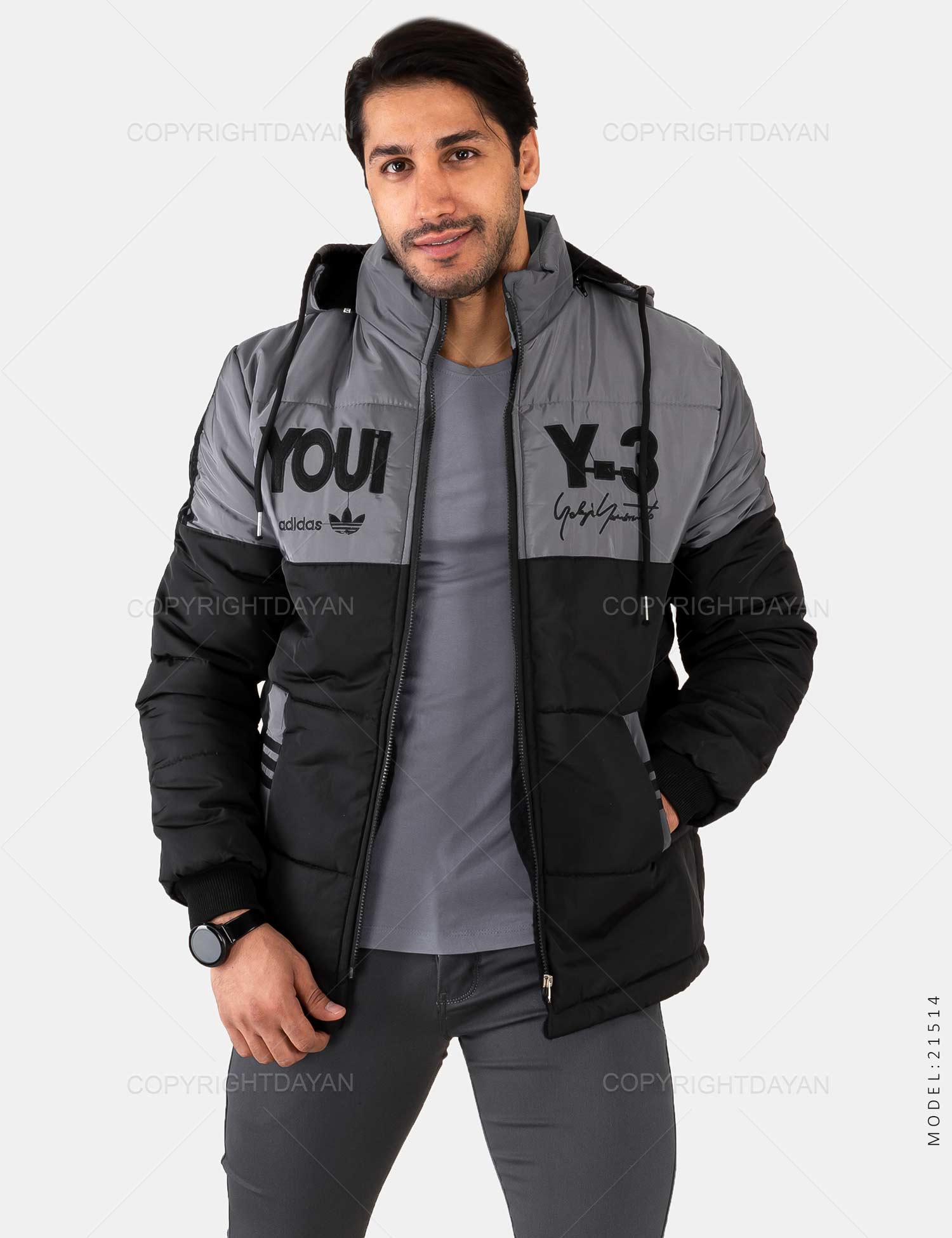 کاپشن مردانه Adidas مدل 21514