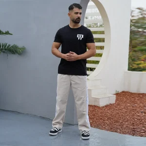 شلوار مردانه کرم مدل Farin