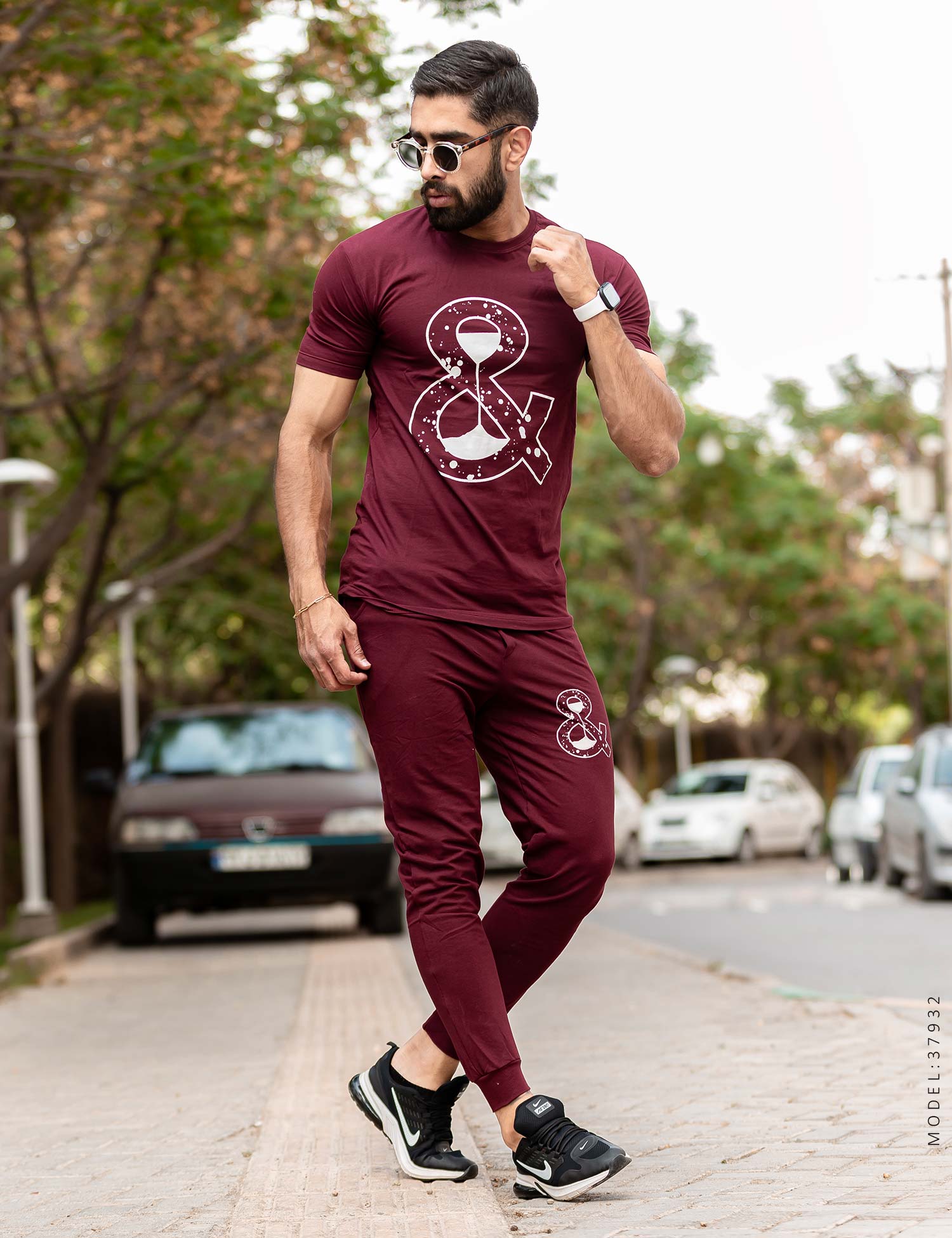 ست تیشرت شلوار مردانه Alma مدل 37932