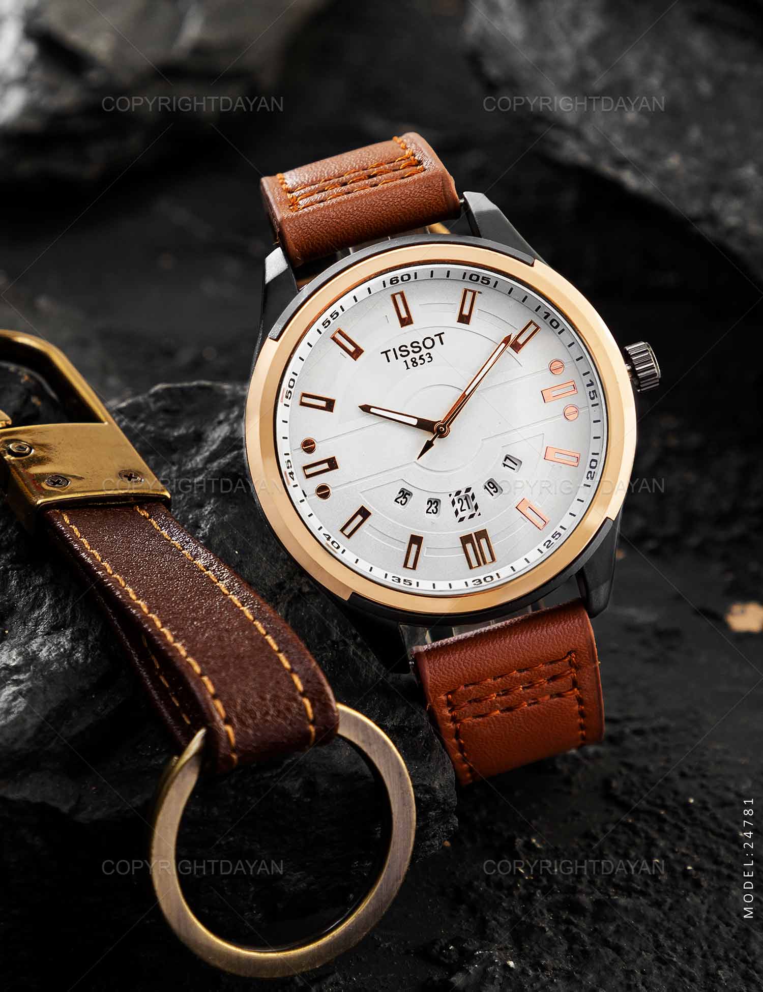 ساعت مچی عقربه ای مردانه Tissot مدل 24781