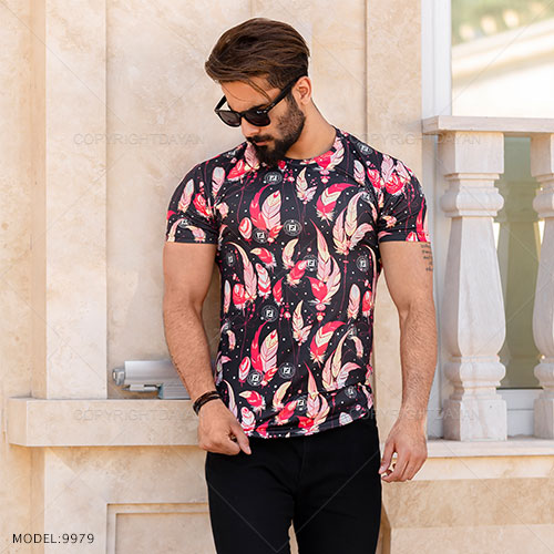 تیشرت مردانه Fendi مدل T 9979
