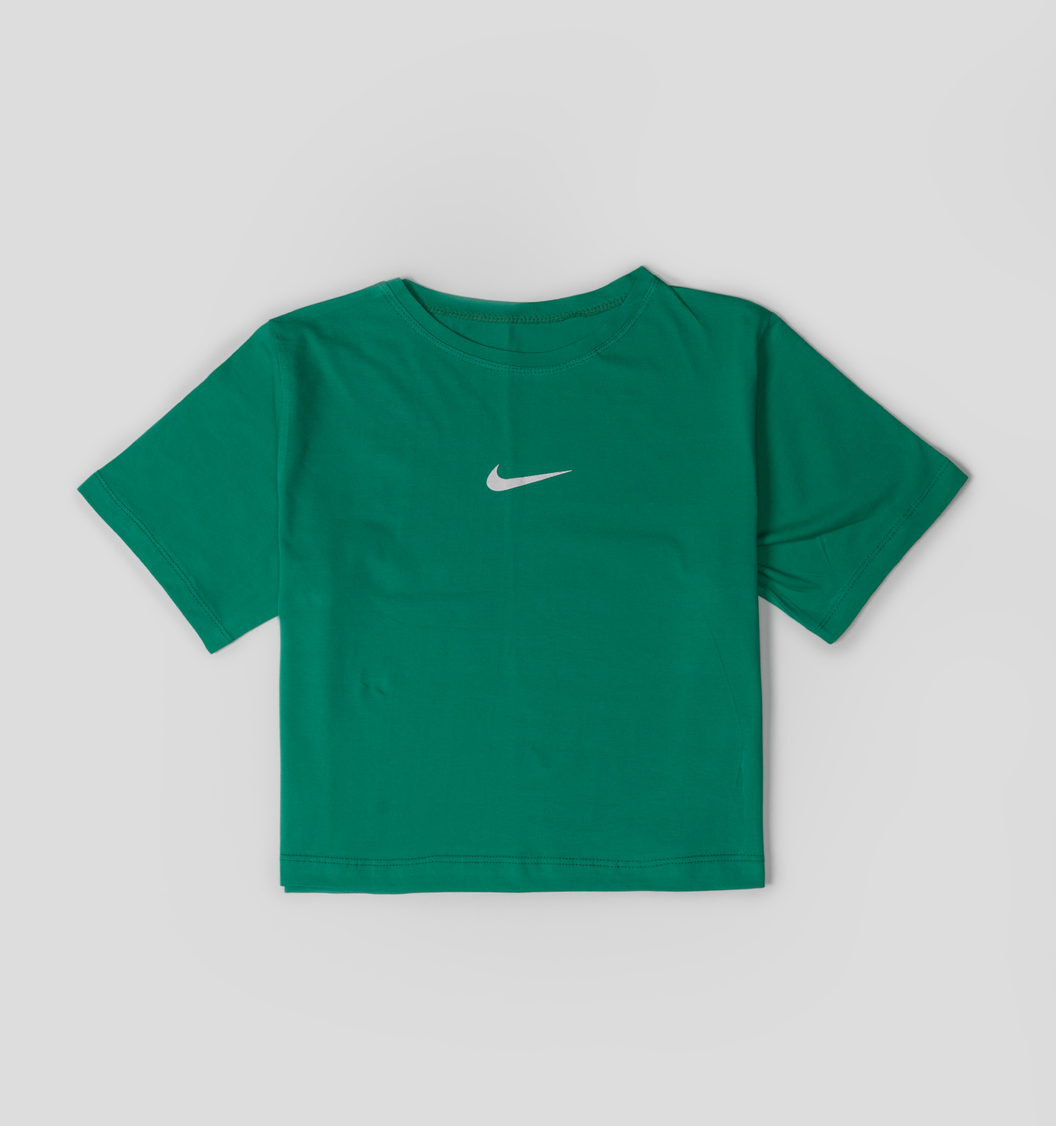کراپ Nike یقه گرد زنانه فری سایز ساده مدل 45697