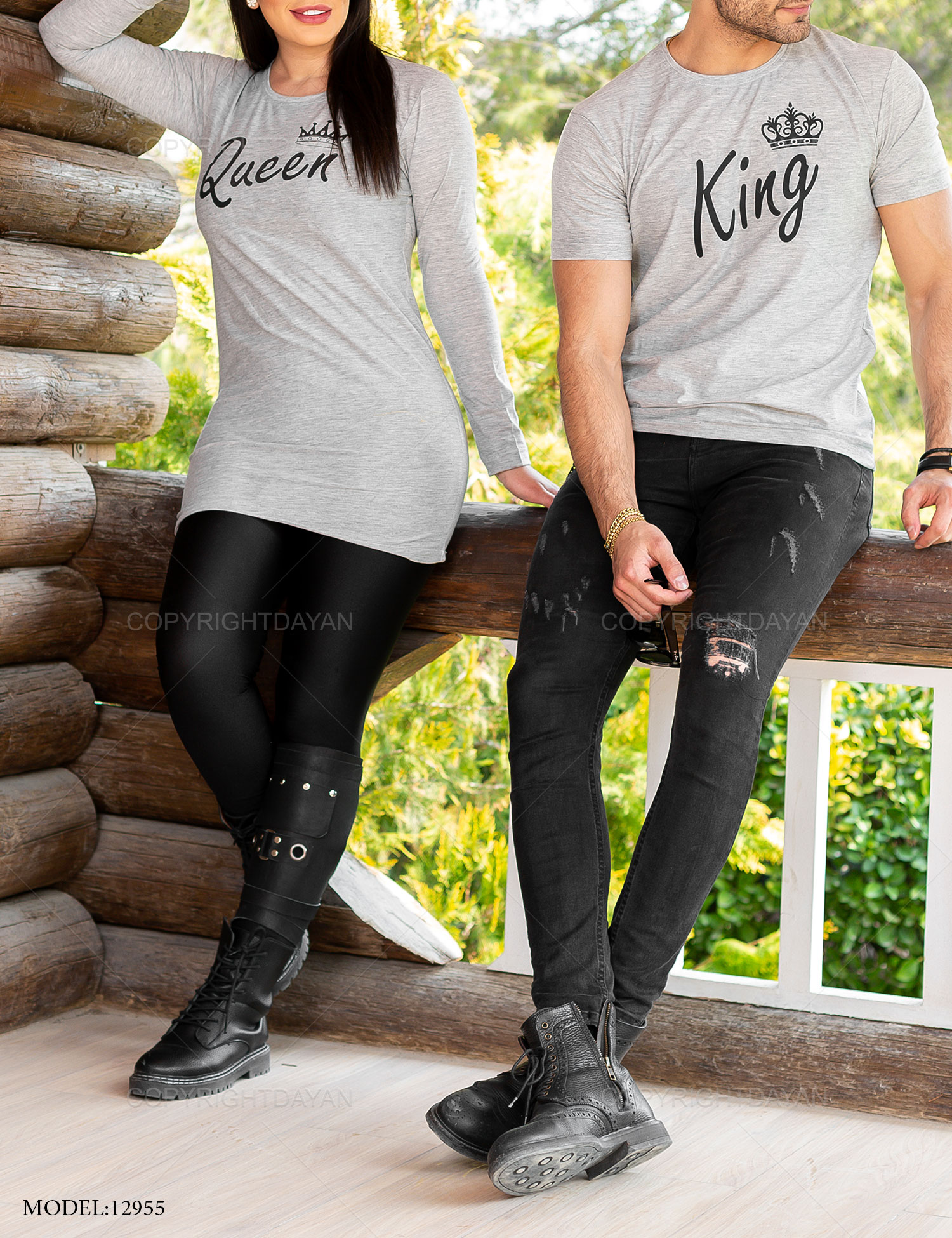 ست دونفره King & Queen مدل 12955