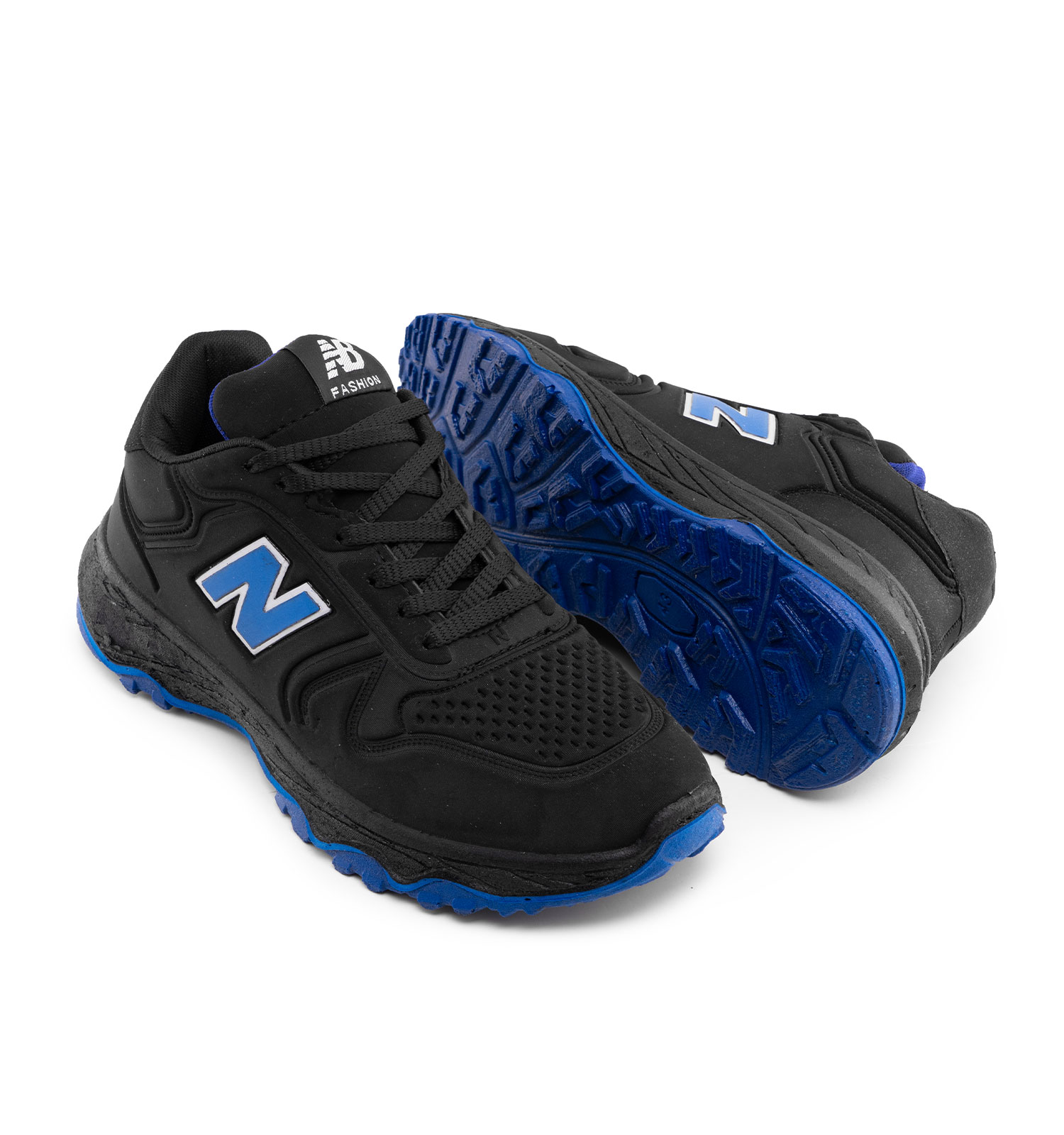 کفش ورزشی New Balance مردانه مشکی بندی مدل 45601