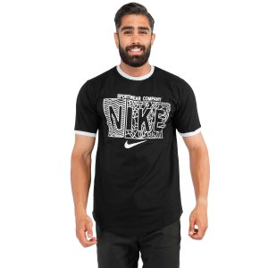 تیشرت مردانه چاپی یقه گرد Nike مدل 38607