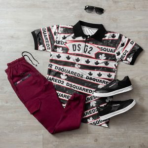 ست پولوشرت شلوار مردانه Dsquared 2 مدل 10725