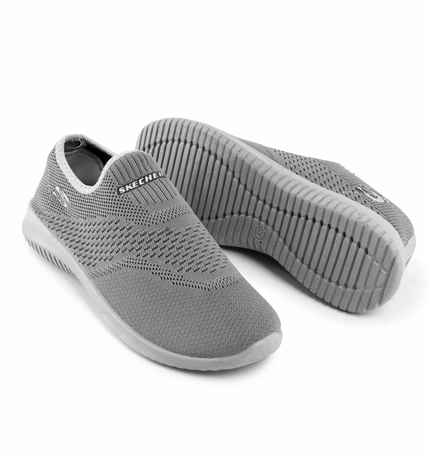 کفش اسپرت Skechers مردانه طوسی مدل 43449