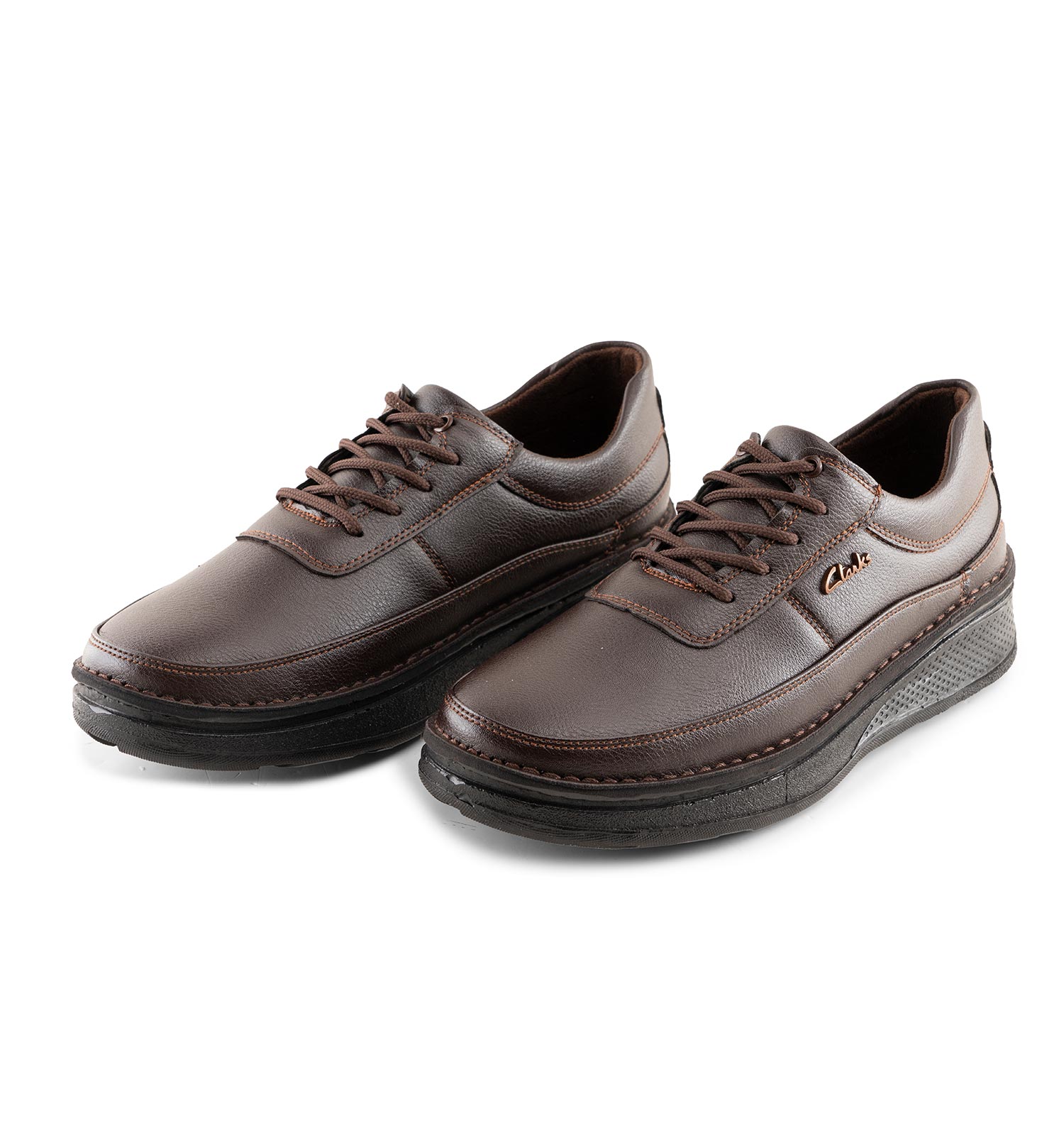 کفش روزمره مردانه Clarks چرم مصنوعی بند دار مدل 44484