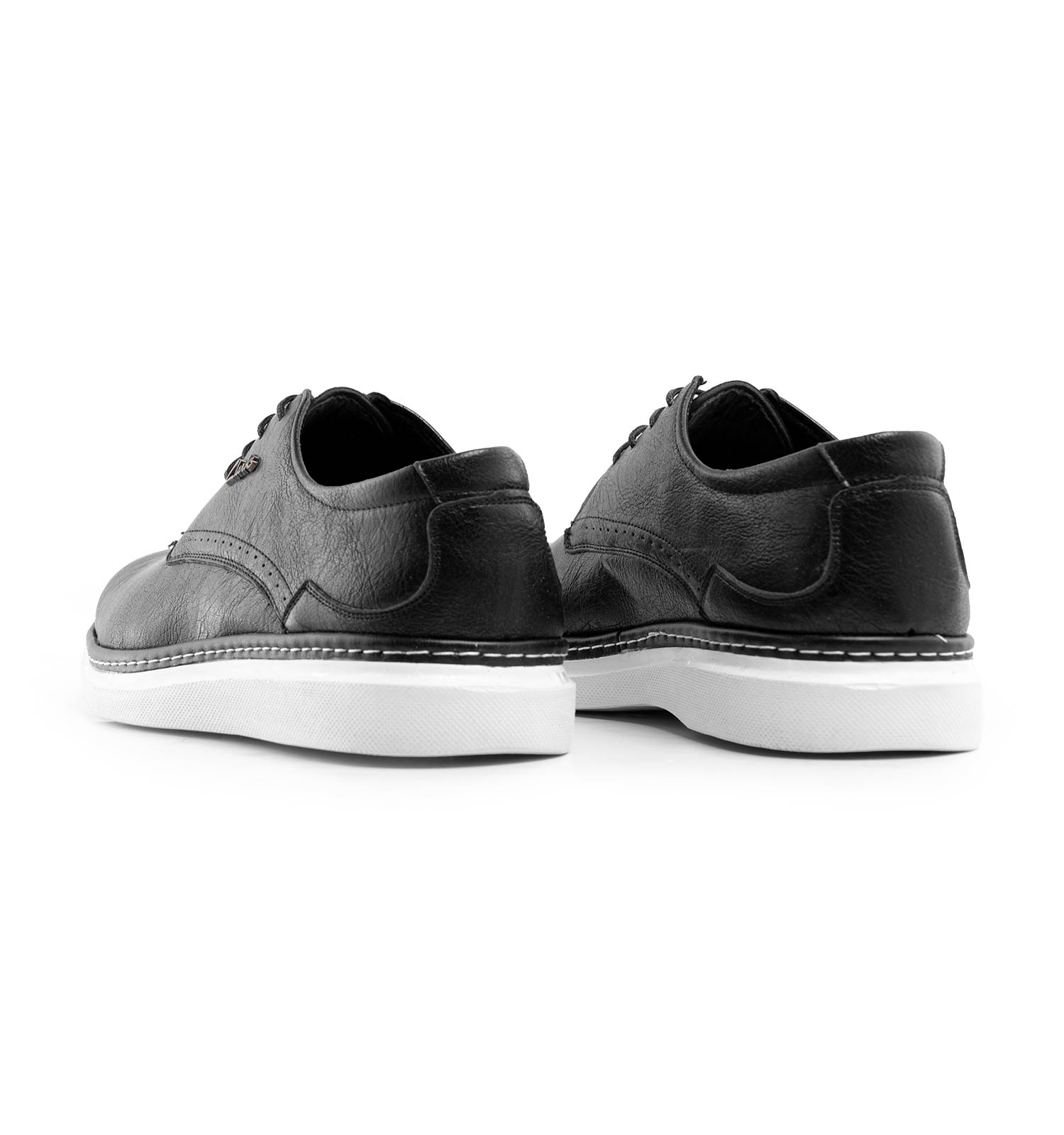 کفش روزمره Clarks مردانه مشکی بندی چرم مصنوعی مدل 41465