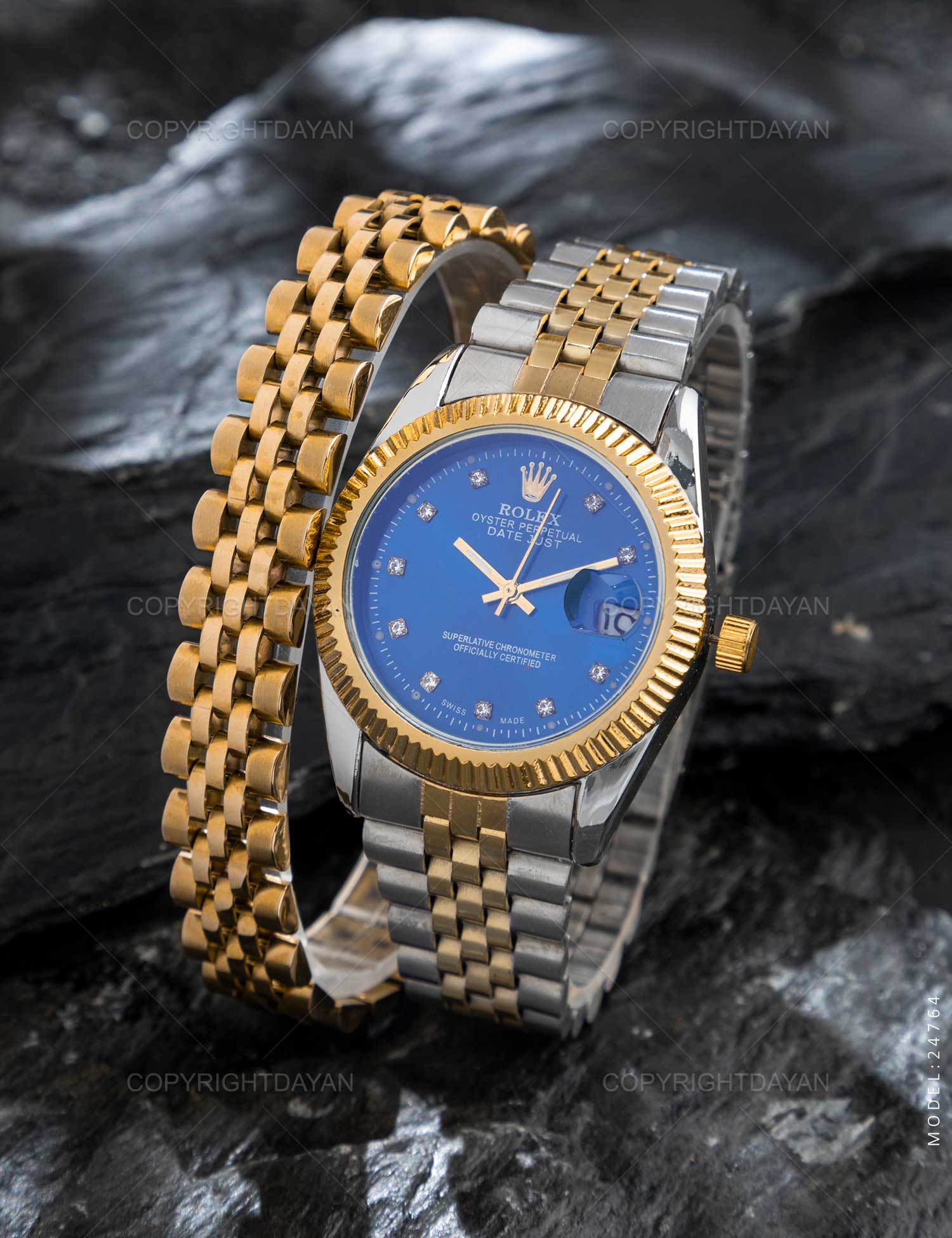 ساعت مچی عقربه ای مردانه Rolex مدل 24764