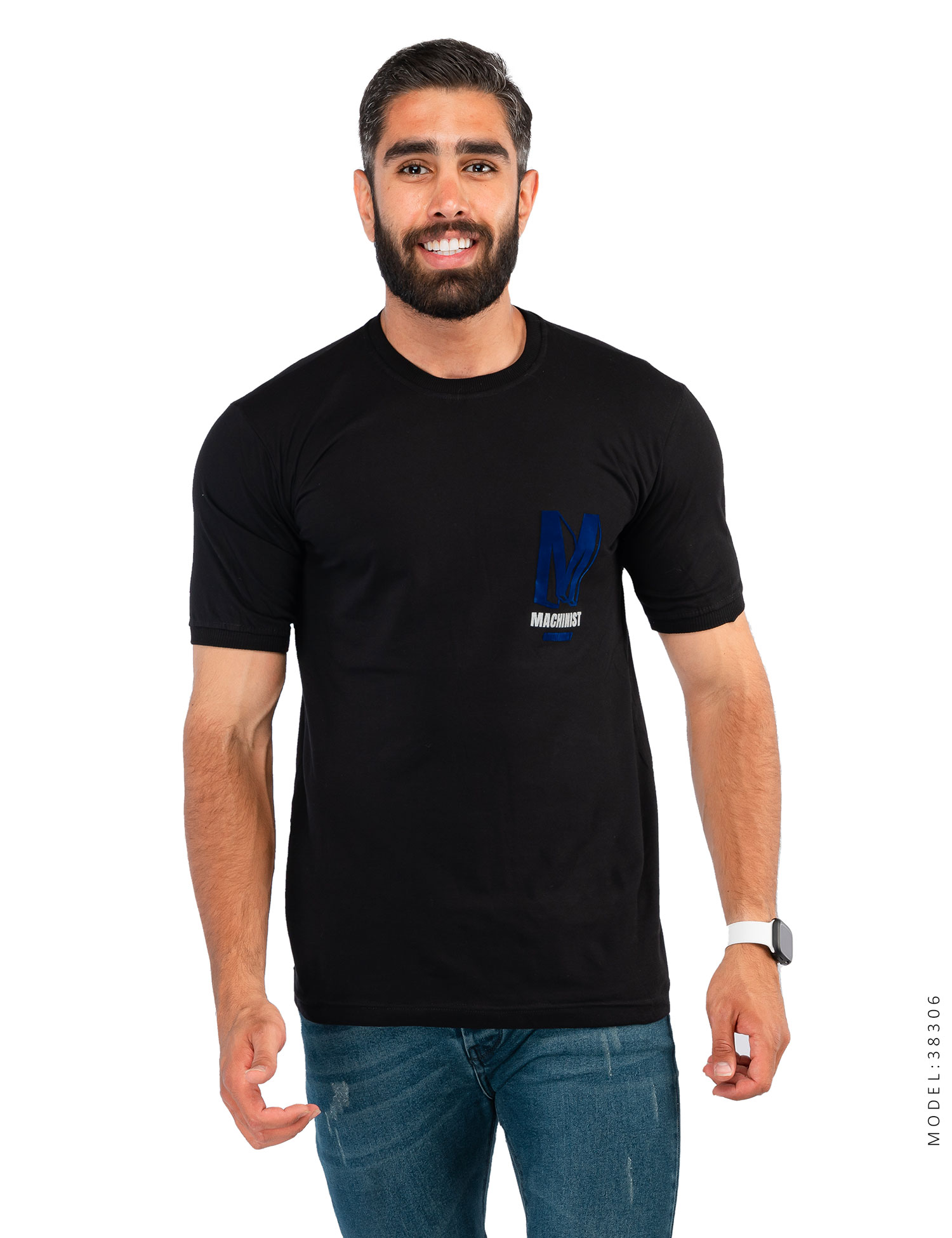 تیشرت مردانه یقه گرد Zima مدل 38306