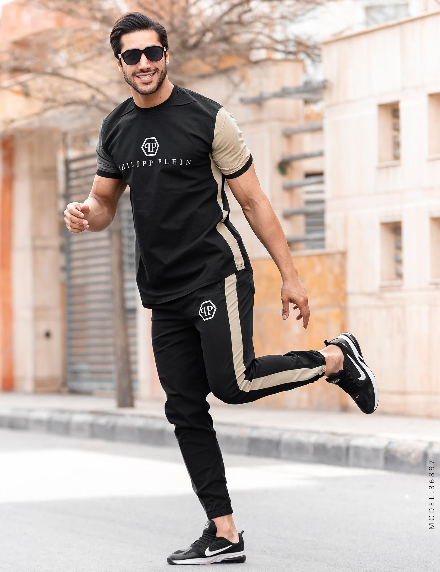 ست تیشرت شلوار اسپرت Philipp plein مدل 36897